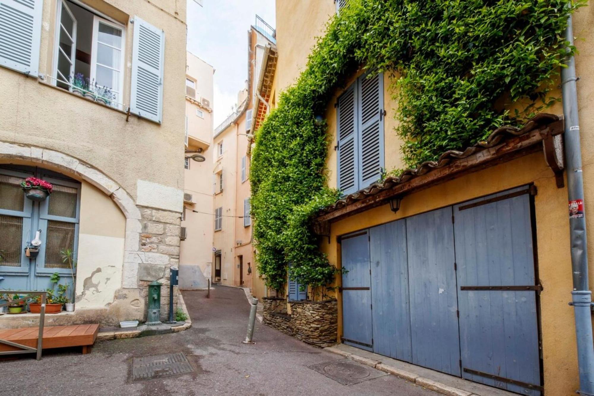 06M - Old Antibes Beautiful Duplex Terrace With Sea View Apartman Kültér fotó