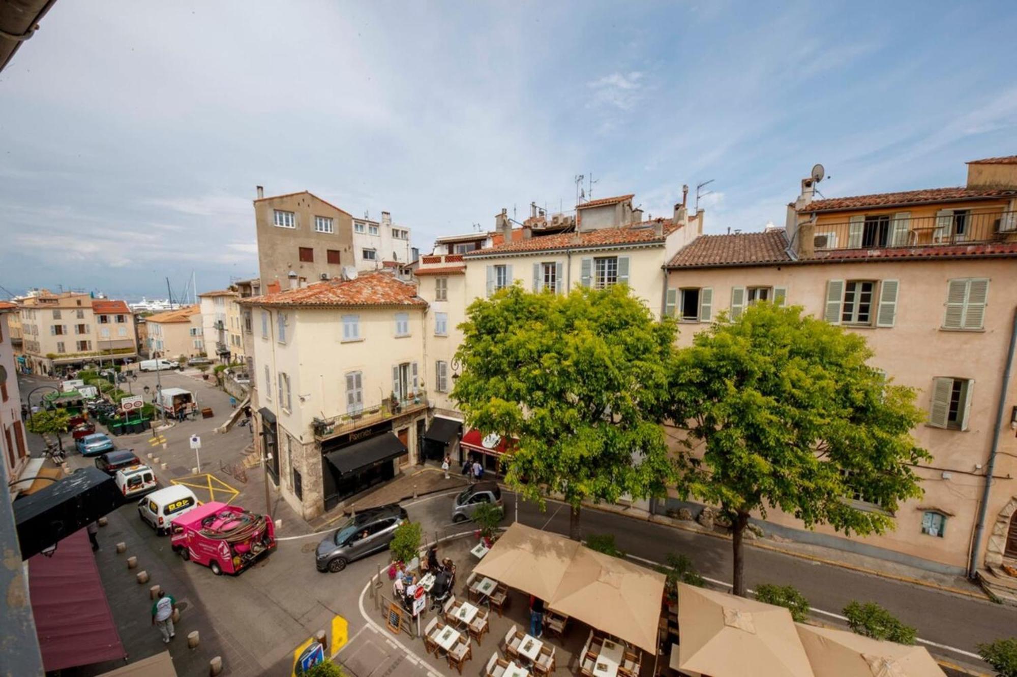 06M - Old Antibes Beautiful Duplex Terrace With Sea View Apartman Kültér fotó