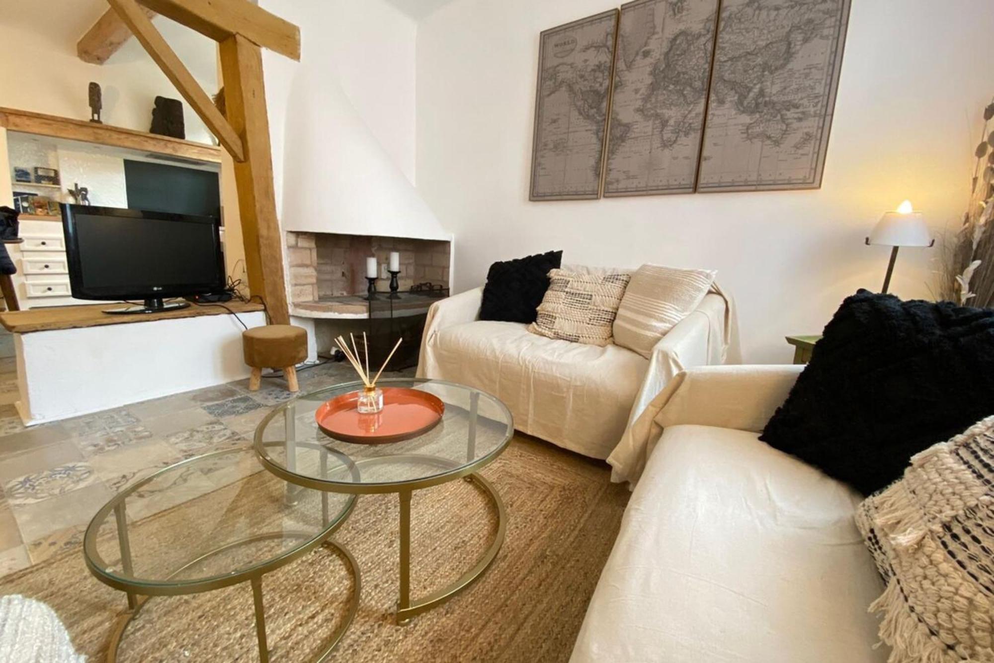06M - Old Antibes Beautiful Duplex Terrace With Sea View Apartman Kültér fotó