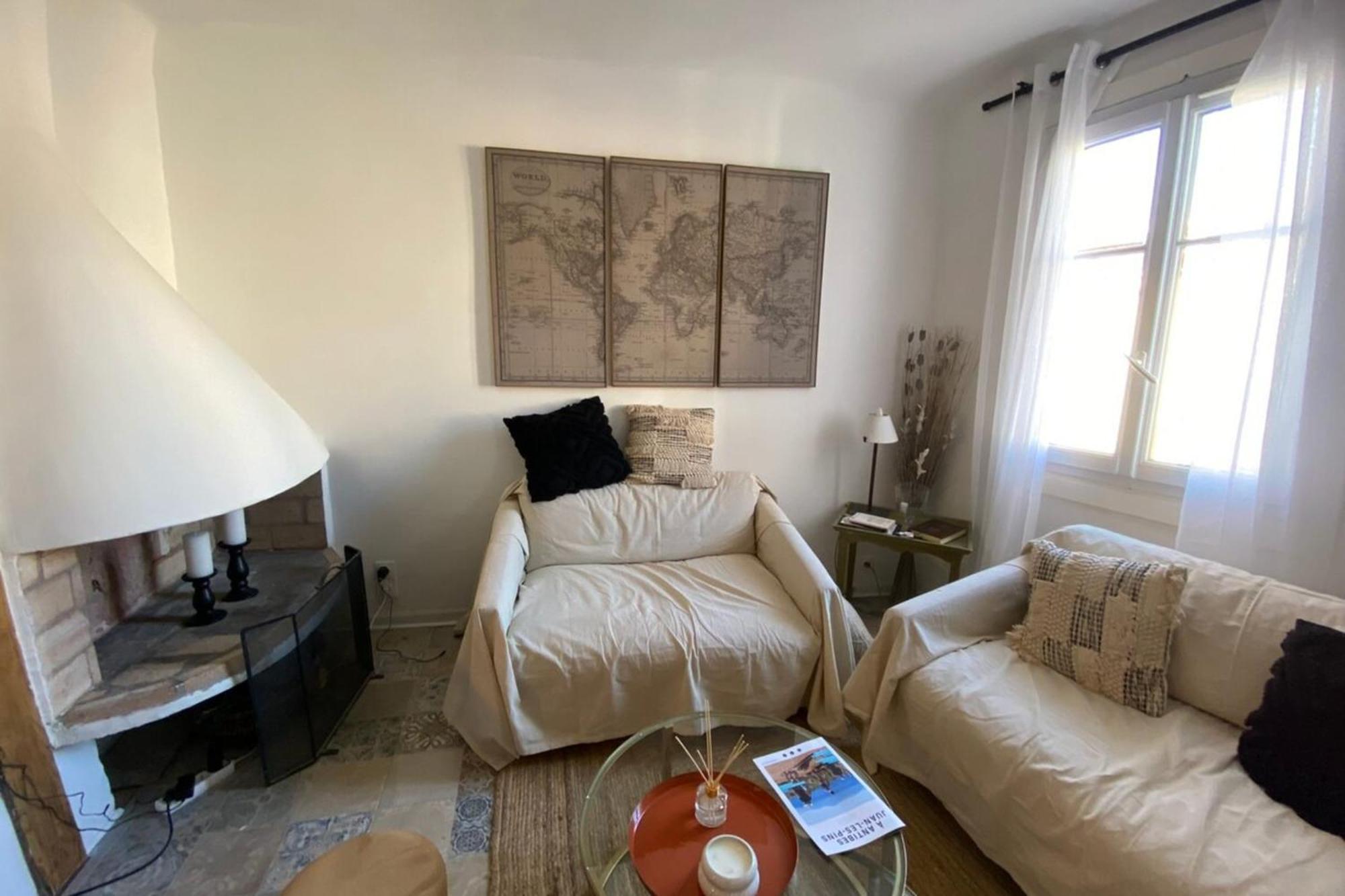 06M - Old Antibes Beautiful Duplex Terrace With Sea View Apartman Kültér fotó