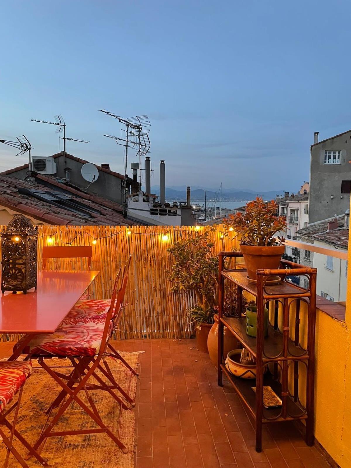 06M - Old Antibes Beautiful Duplex Terrace With Sea View Apartman Kültér fotó